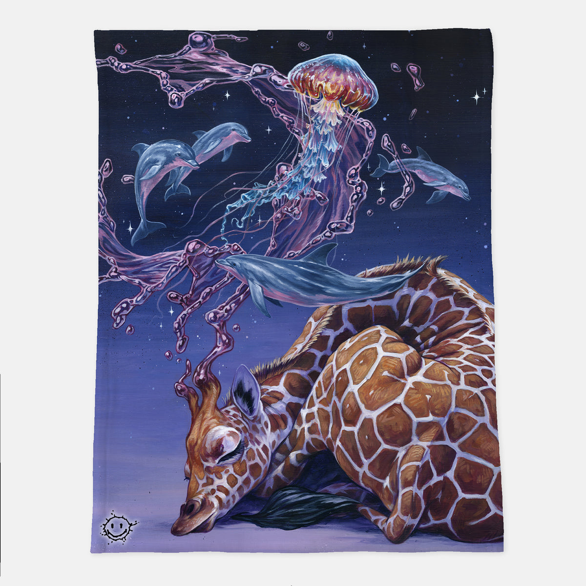 Liquid Lavender Blanket