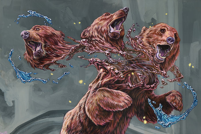 Help I'm Alive - Giclee Canvas Print