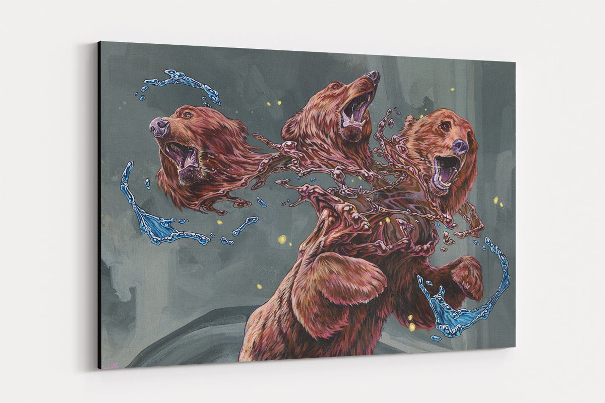 Help I'm Alive - Giclee Canvas Print