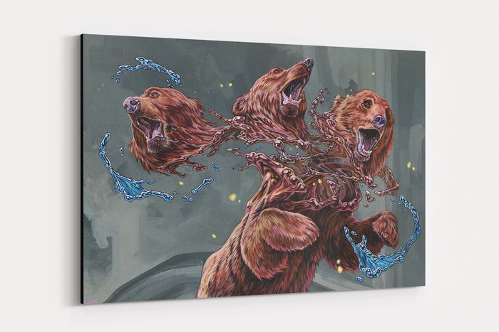 Help I'm Alive - Giclee Canvas Print