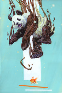 Night Kitchen Original Painting