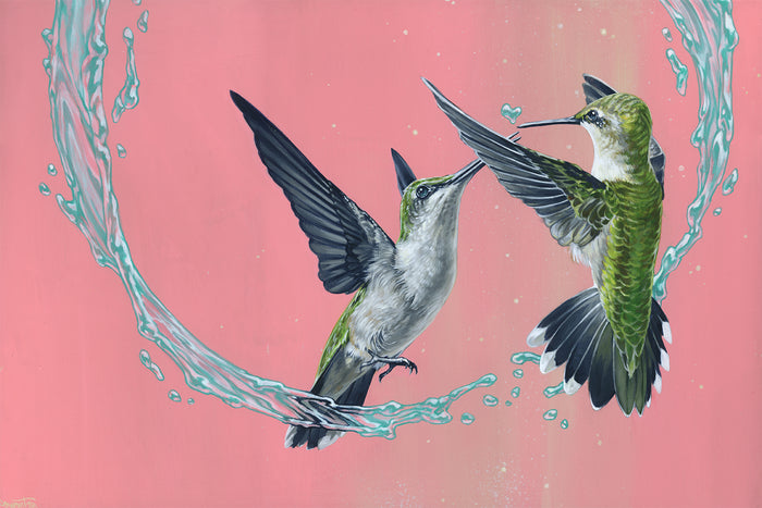 Pollinate Original Painting