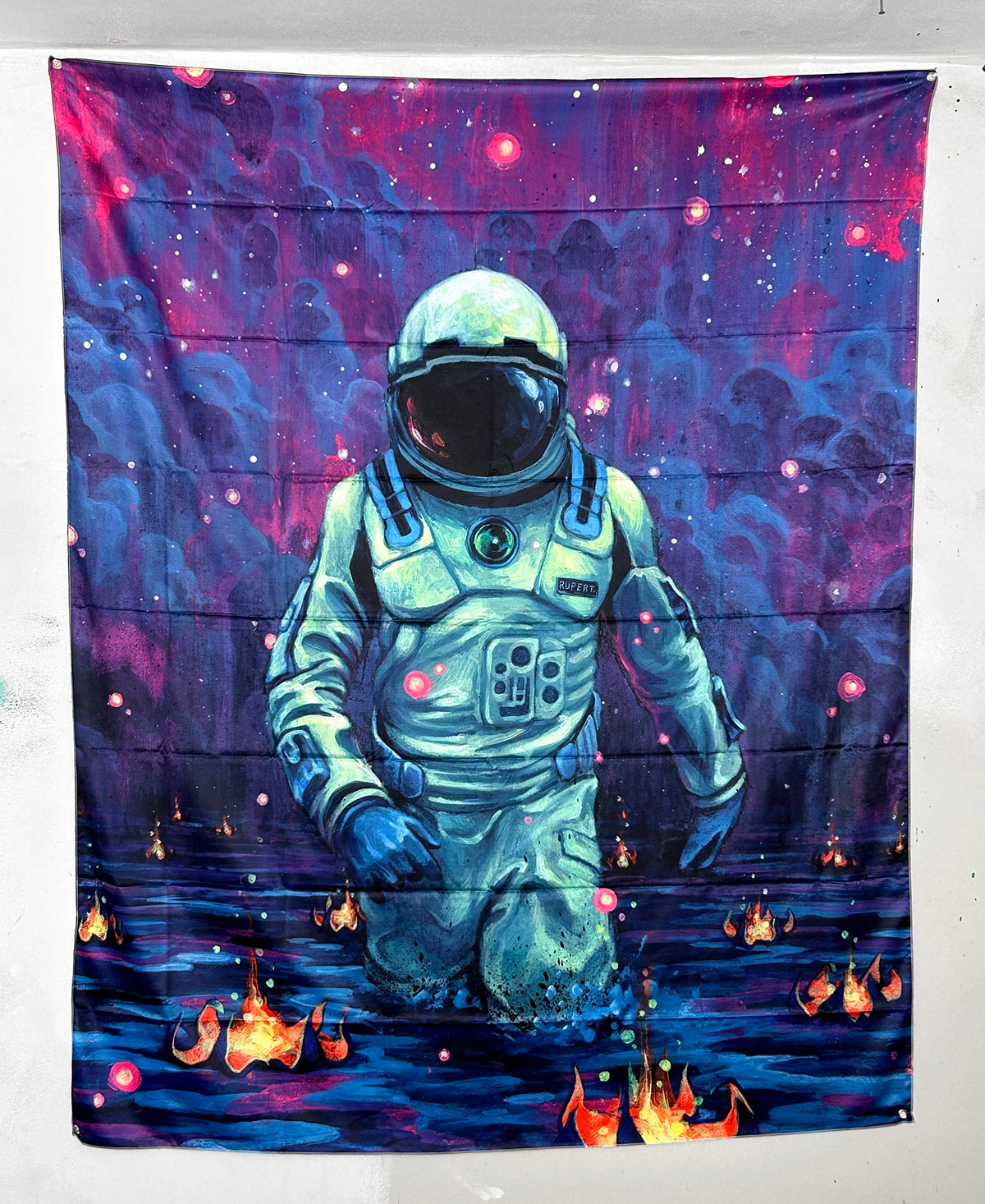 Smoke On The Water Tapestry