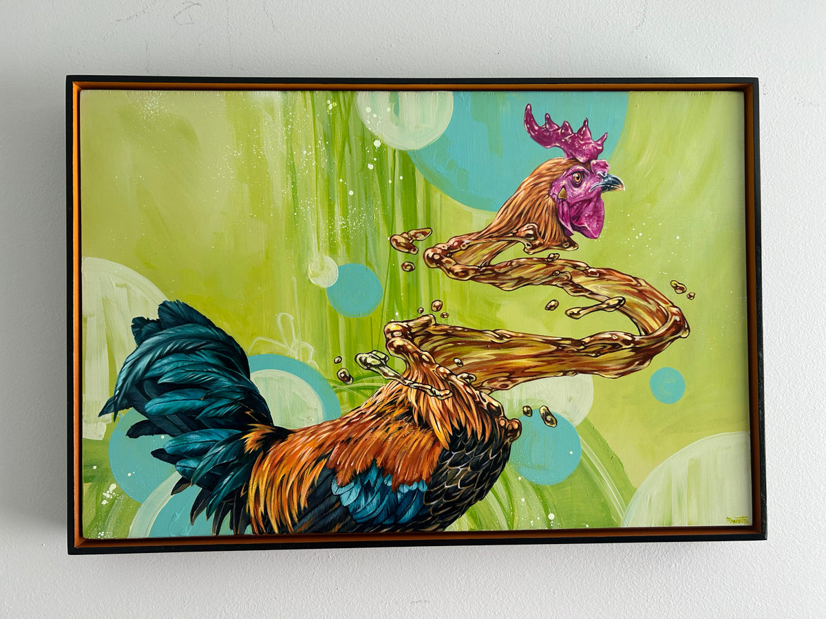 The Hustle Original Painting