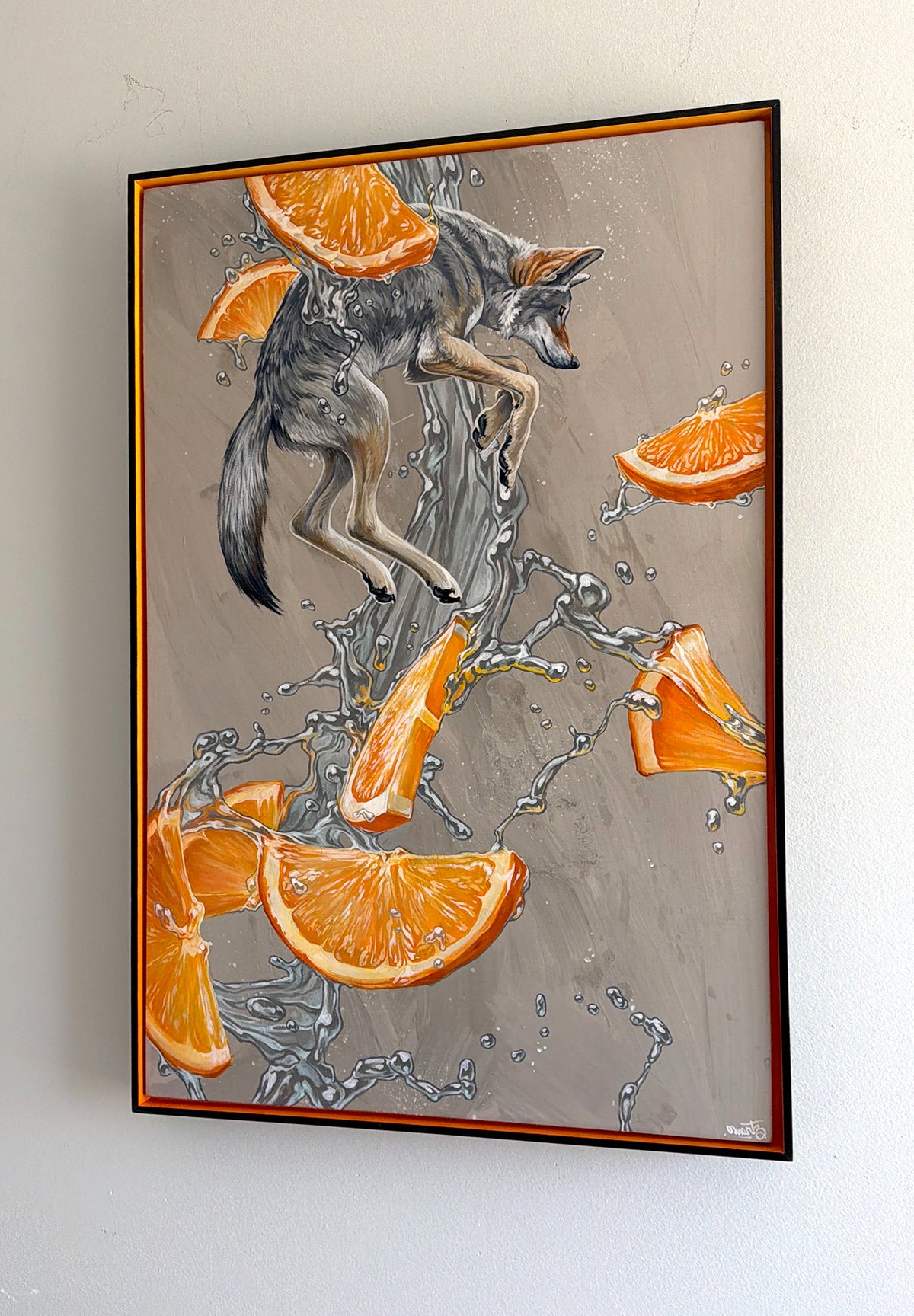 The Squeeze II Original Painting