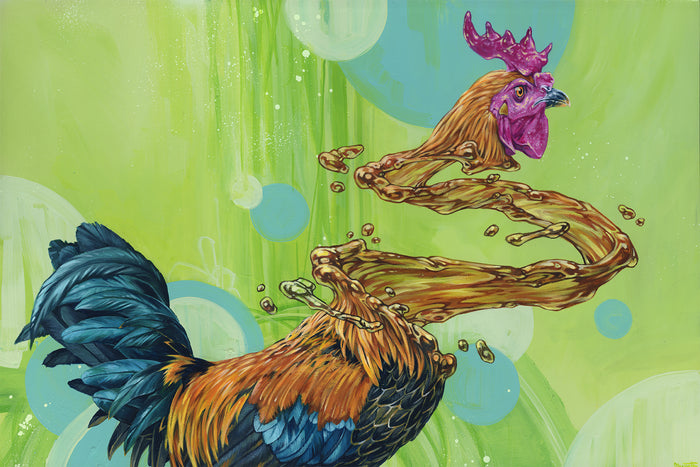 The Hustle Original Painting