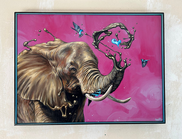 Trumpet Original Painting