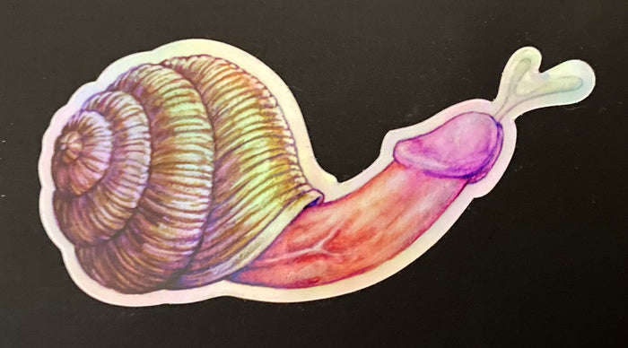 Die Cut Stickers ~ Holographic Dick Snail & Polar Bear