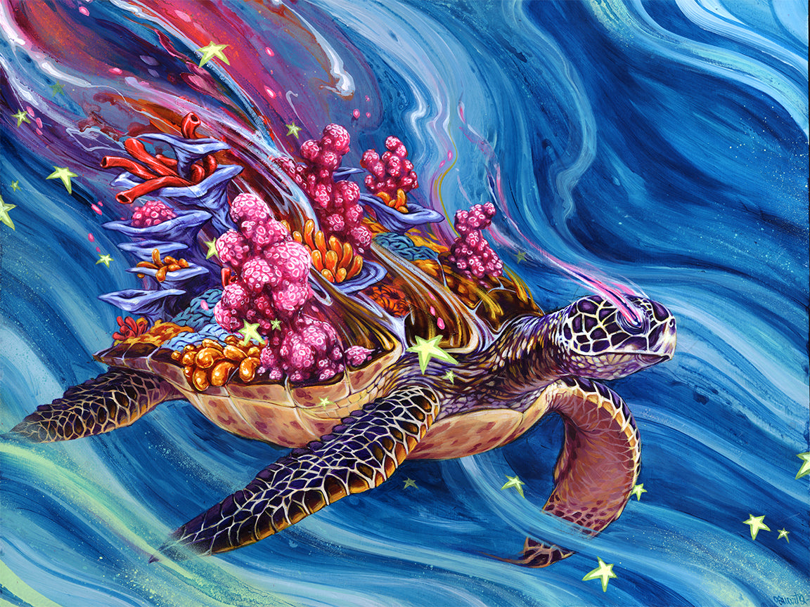 Momentum - Giclee canvas reproduction