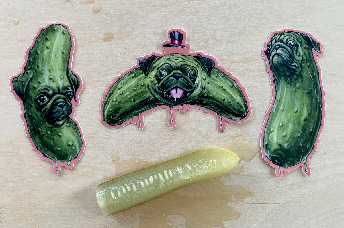 Puppy Pickle Stickers