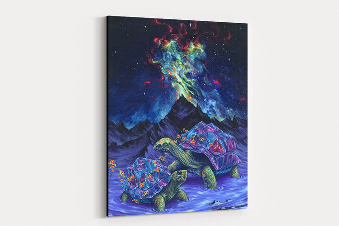 Shell We Dance - Giclee canvas reproduction