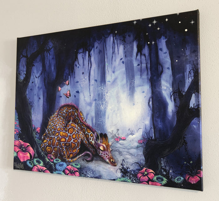 Utopian Twilight - Giclee canvas reproduction