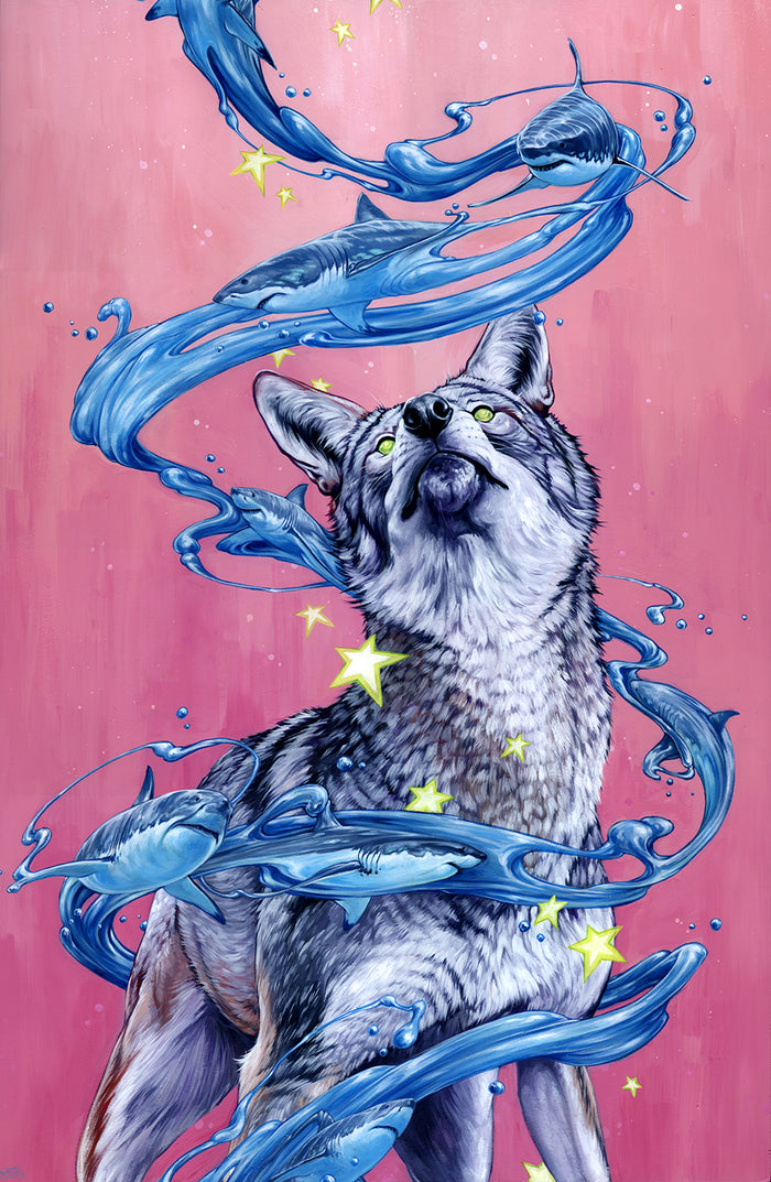 Whirlwind - Giclee canvas reproduction